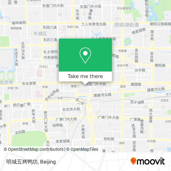 明城五烤鸭坊 map