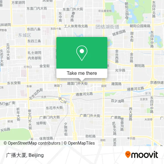 广播大厦 map