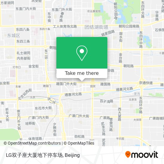 LG双子座大厦地下停车场 map