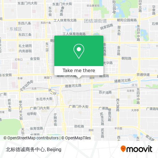 北标德诚商务中心 map