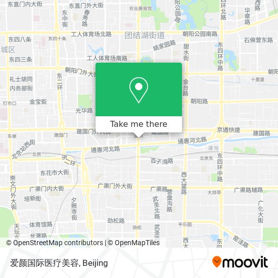 爱颜国际医疗美容 map