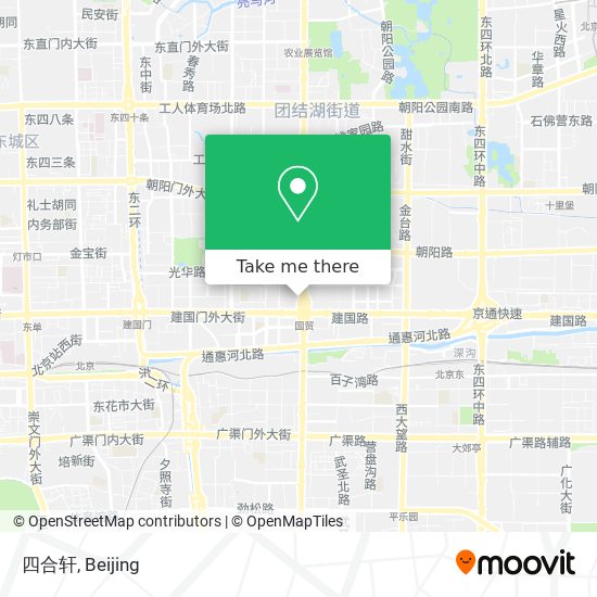 四合轩 map