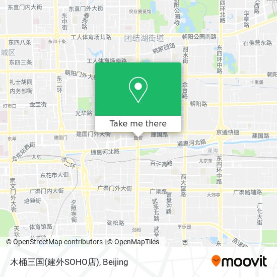 木桶三国(建外SOHO店) map