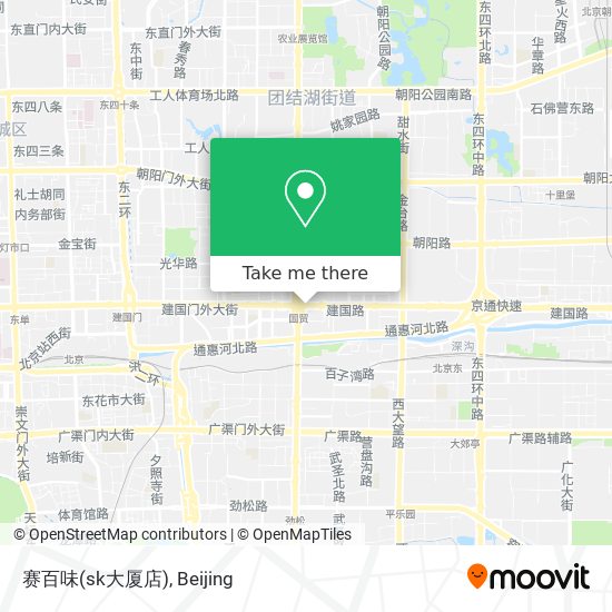 赛百味(sk大厦店) map