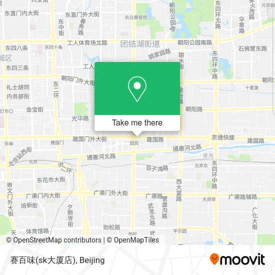 赛百味(sk大厦店) map