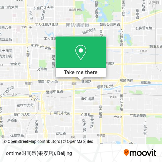 ontime时间昂(银泰店) map