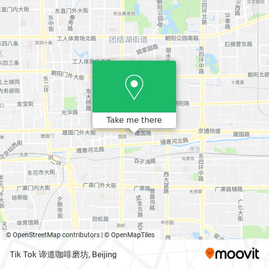 Tik Tok 谛道咖啡磨坊 map