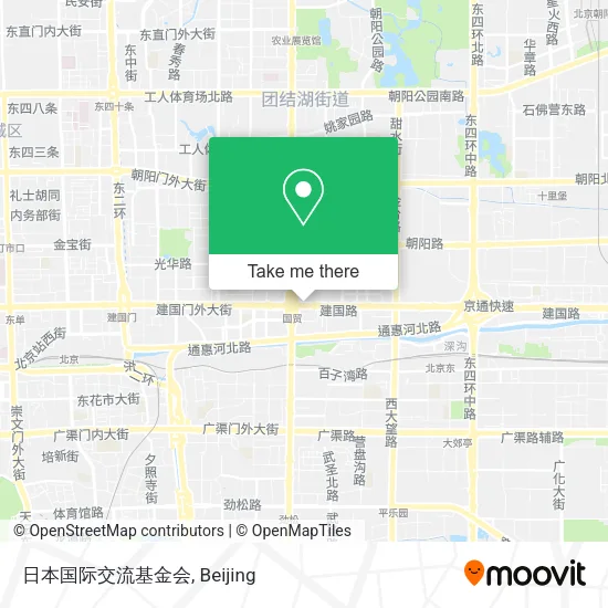 日本国际交流基金会 map