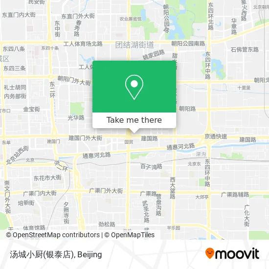 汤城小厨(银泰店) map