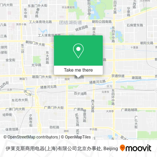 伊莱克斯商用电器(上海)有限公司北京办事处 map