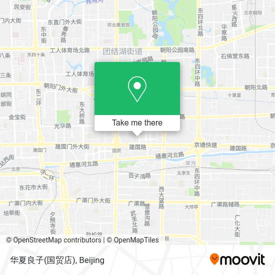 华夏良子(国贸店) map
