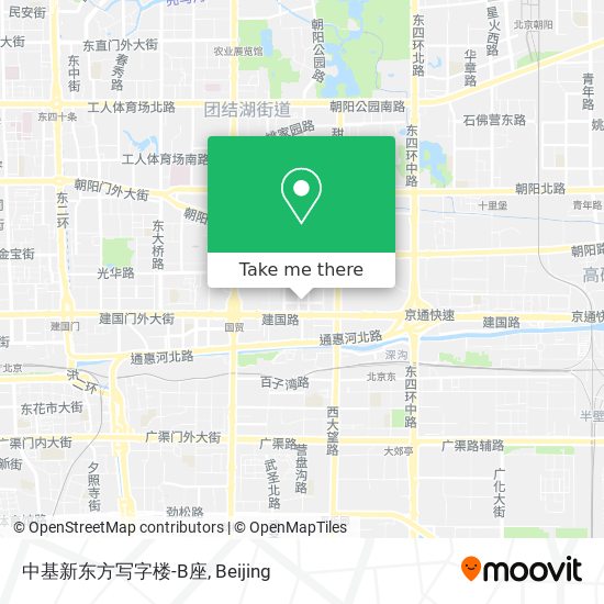中基新东方写字楼-B座 map