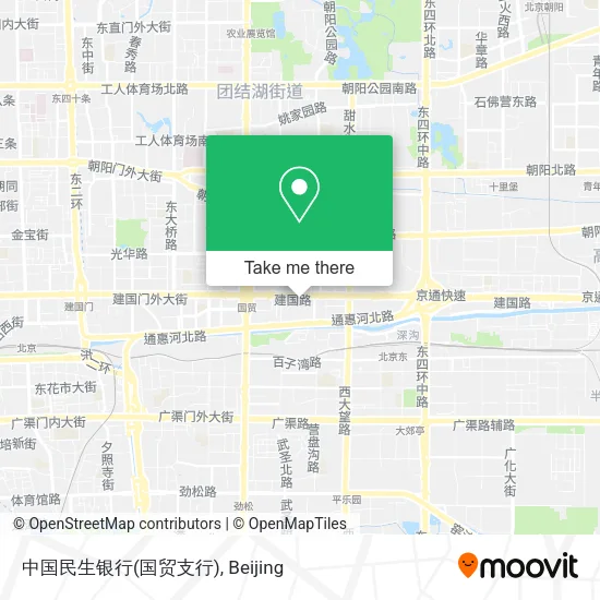 中国民生银行(国贸支行) map