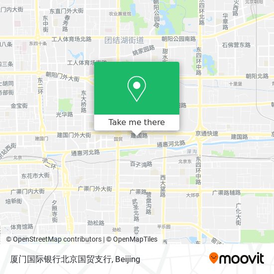厦门国际银行北京国贸支行 map