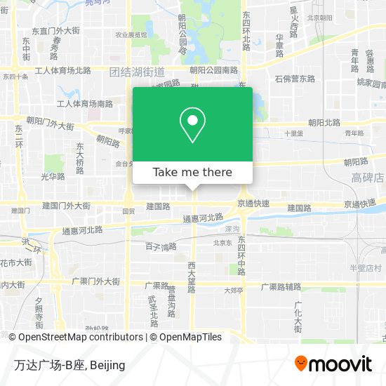 万达广场-B座 map