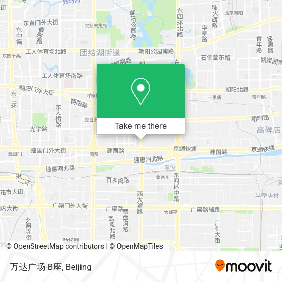 万达广场-B座 map