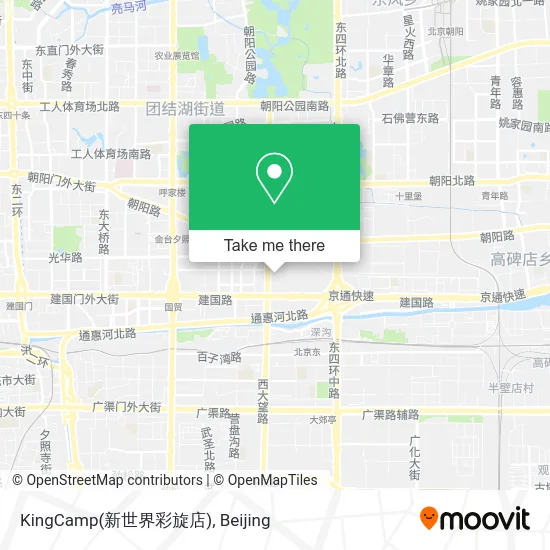 KingCamp(新世界彩旋店) map