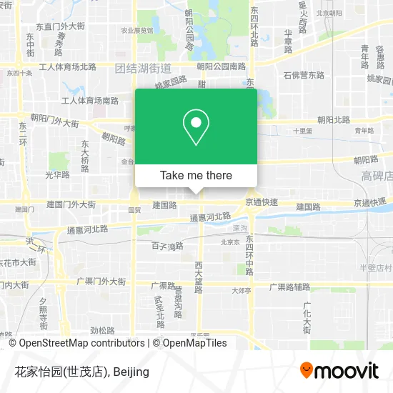 花家怡园(世茂店) map