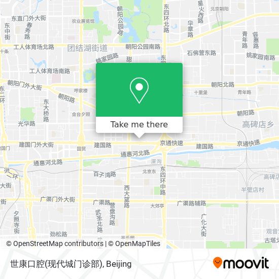 世康口腔(现代城门诊部) map