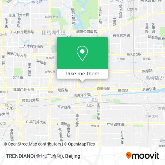 TRENDIANO(金地广场店) map