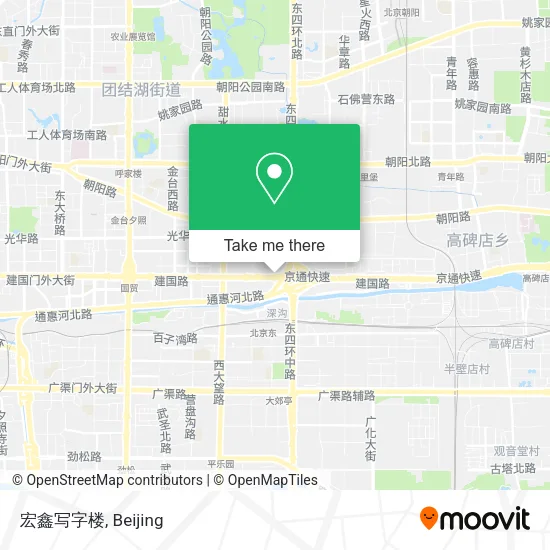 宏鑫写字楼 map