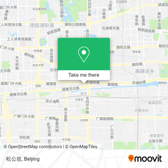 松公坟 map