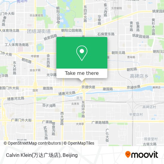 Calvin Klein(万达广场店) map
