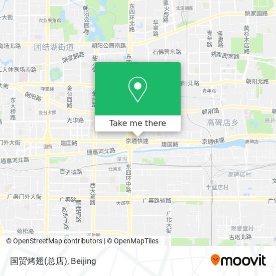 国贸烤翅(总店) map