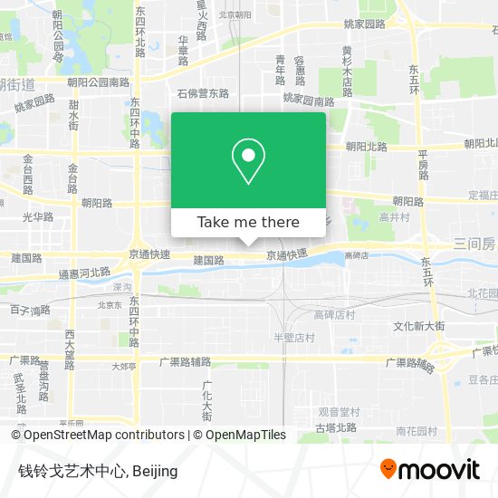 钱铃戈艺术中心 map