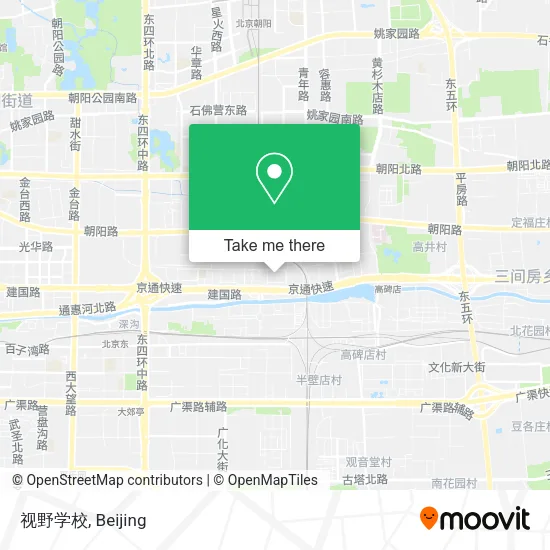视野学校 map