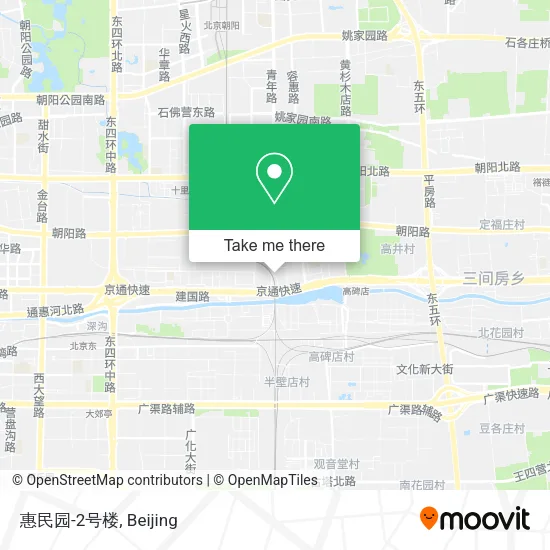 惠民园-2号楼 map