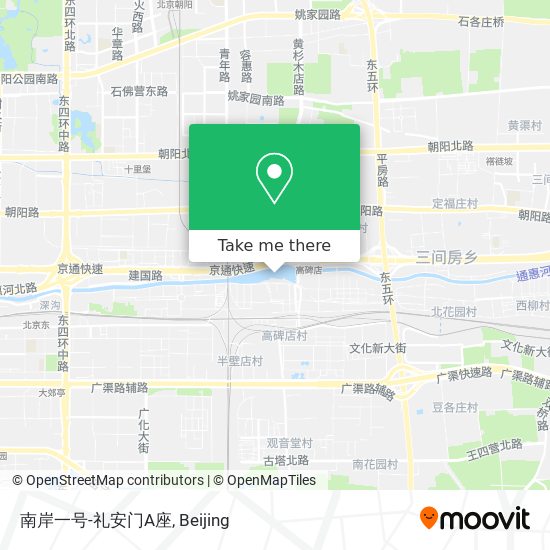 南岸一号-礼安门A座 map