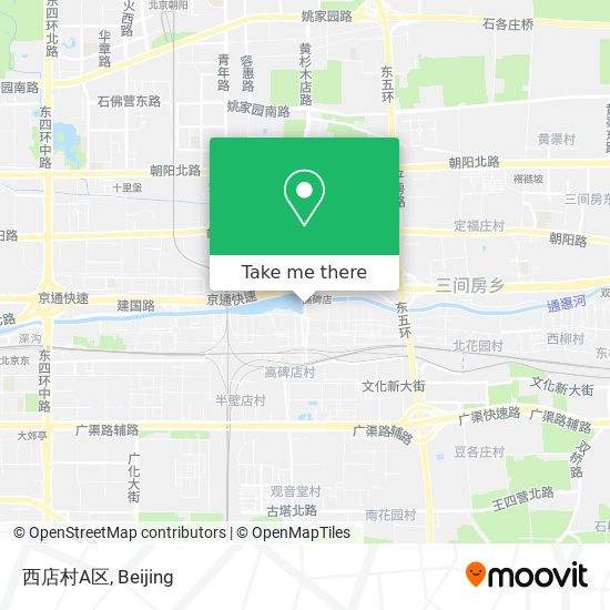 西店村A区 map