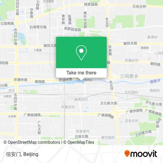 信安门 map