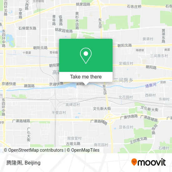 腾隆阁 map
