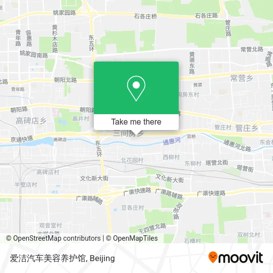 爱洁汽车美容养护馆 map