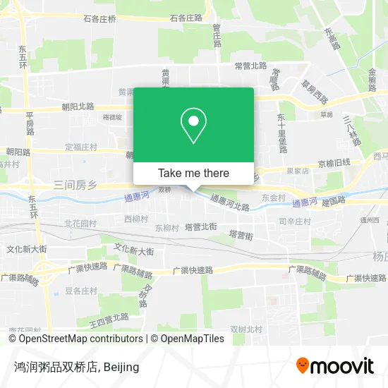鸿润粥品双桥店 map