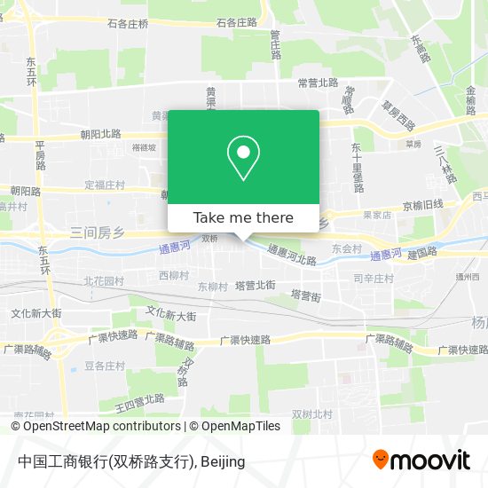 中国工商银行(双桥路支行) map