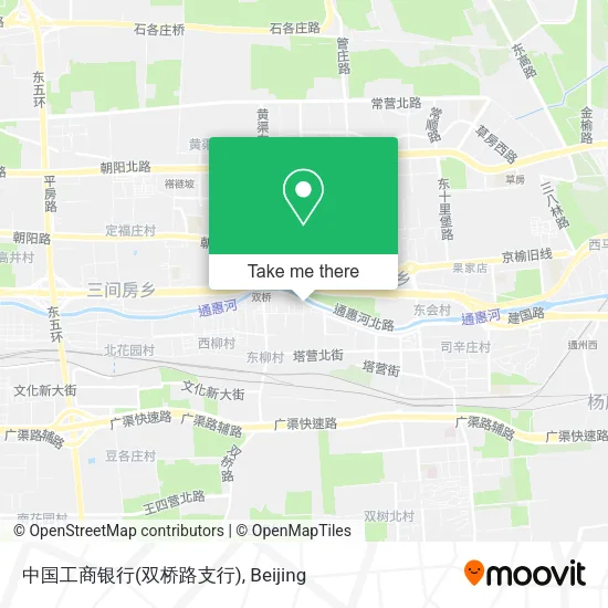 中国工商银行(双桥路支行) map