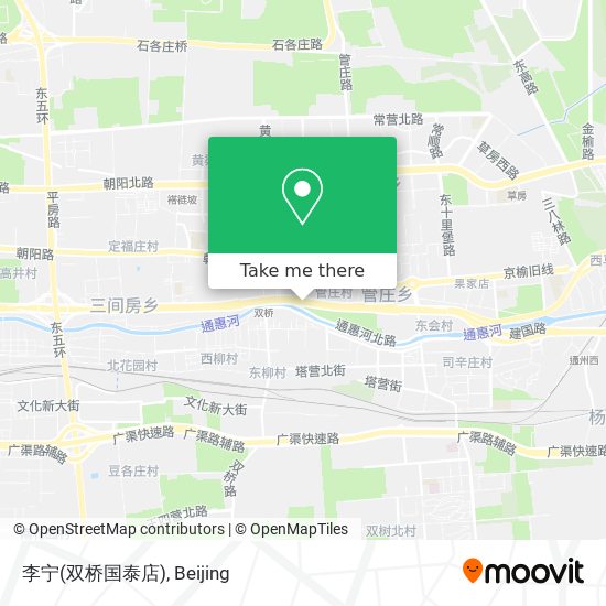 李宁(双桥国泰店) map
