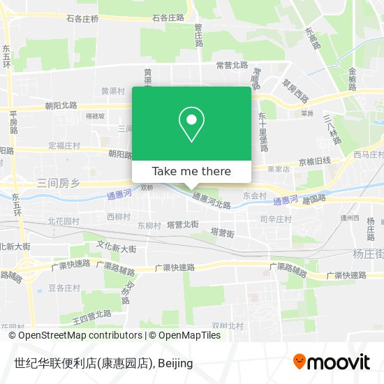 世纪华联便利店(康惠园店) map