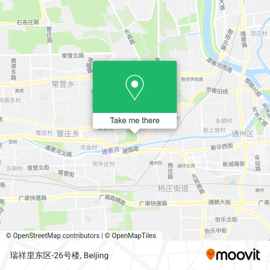 瑞祥里东区-26号楼 map