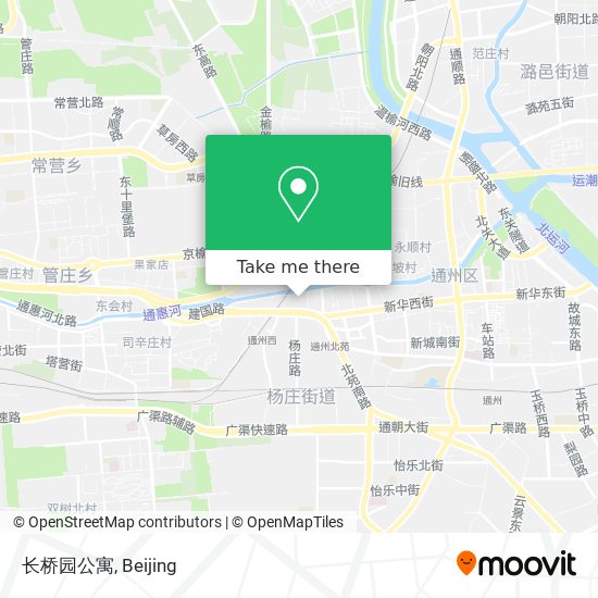 长桥园公寓 map