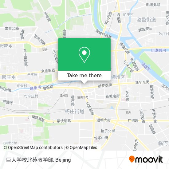 巨人学校北苑教学部 map