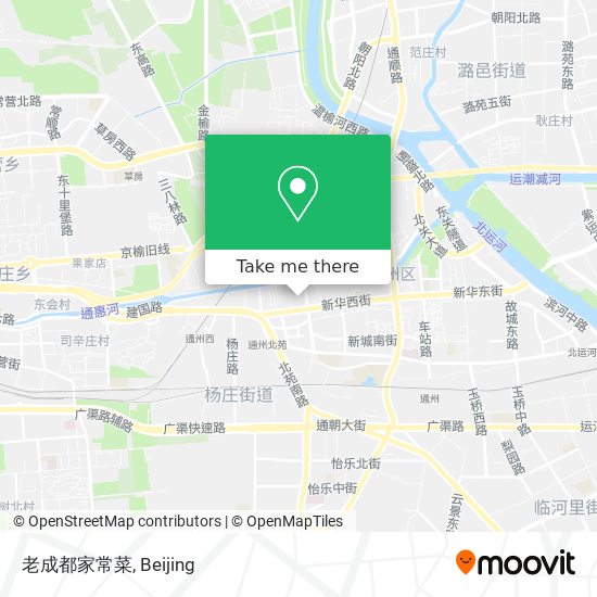 老成都家常菜 map