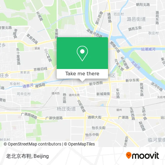 老北京布鞋 map