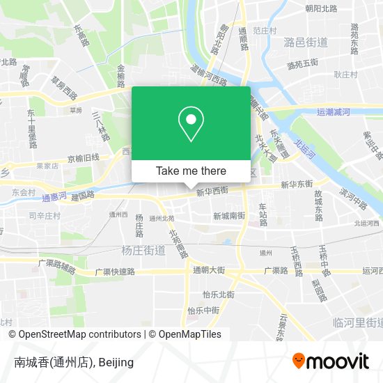南城香(通州店) map