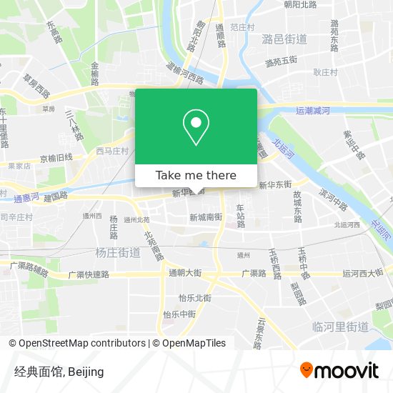 经典面馆 map