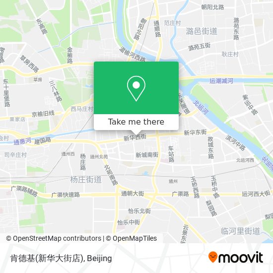 肯德基(新华大街店) map