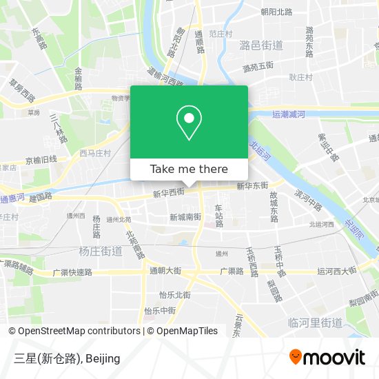 三星(新仓路) map